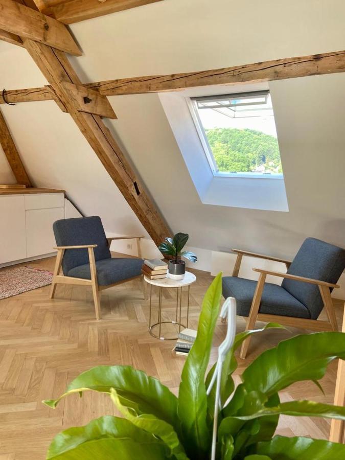 Un Petit Nid Atypique Au Coeur De Munster Appartement Munster  Buitenkant foto